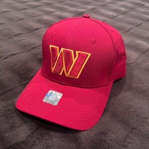 NFL Washington Commanders Burgundy Adjustable Hat